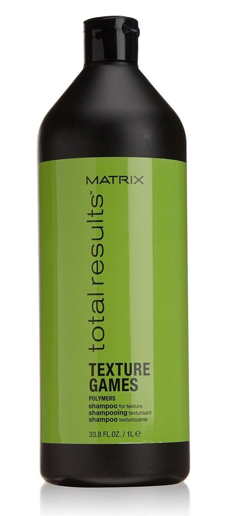 Apimties suteikiantis šampūnas plaukams Matrix Total Results Texture Games 1000 ml kaina ir informacija | Šampūnai | pigu.lt