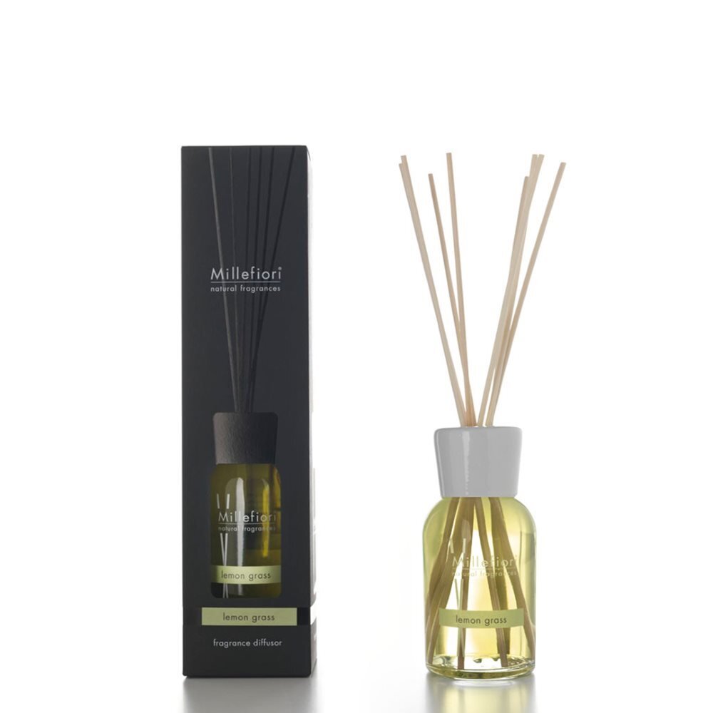 Kvapiosios lazdelės Millefiori Natural Fragrance Lemon Grass 100 ml kaina ir informacija | Namų kvapai | pigu.lt