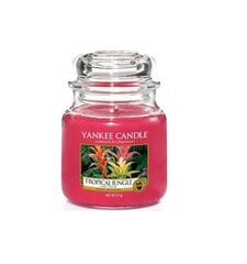 Ароматическая свеча Yankee Candle Tropical Jungle 411 г цена и информация | Подсвечники, свечи | pigu.lt