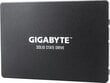 SSD|GIGABYTE|120GB|SATA 3.0|Write speed 280 MBytes/sec|Read speed 350 MBytes/sec|2,5"|TBW 75 TB|MTBF 2000000 hours|GP-GSTFS31120GNTD kaina ir informacija | Vidiniai kietieji diskai (HDD, SSD, Hybrid) | pigu.lt