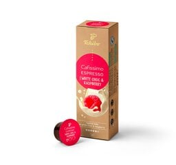 Tchibo Cafissimo kavos kapsulės White Choc & Raspberry, 10 vnt. kaina ir informacija | Kava, kakava | pigu.lt