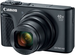 Canon Powershot SX740 HS, black цена и информация | Цифровые фотоаппараты | pigu.lt