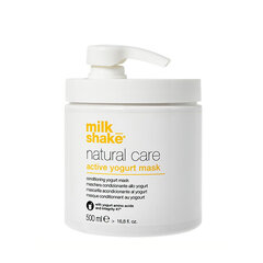 Maitinamoji plaukų kaukė Milk Shake Active Yogurt 500 ml kaina ir informacija | Priemonės plaukų stiprinimui | pigu.lt