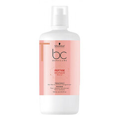 Kaukė pažeistiems plaukams Schwarzkopf Professional BC Bonacure Peptide Repair Rescue 750 ml kaina ir informacija | Priemonės plaukų stiprinimui | pigu.lt