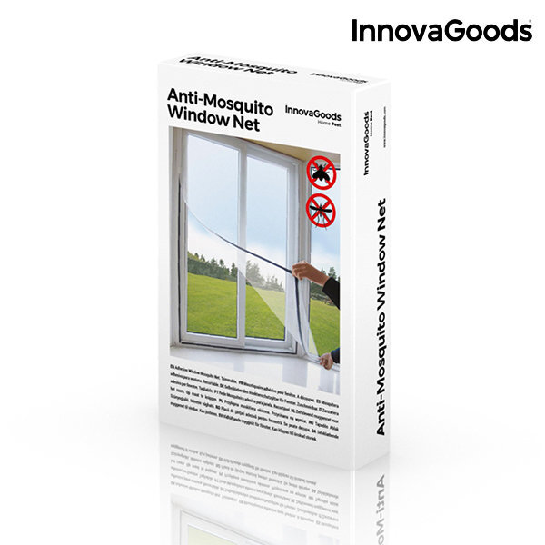 Tinklelis InnovaGoods Adhesive Mosquito Window Screen цена и информация | Tinkleliai nuo vabzdžių | pigu.lt