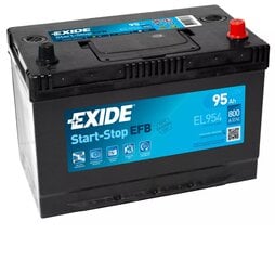 Akumuliatorius EXIDE Start-Stop EFB EL954 95Ah 800A цена и информация | Akumuliatoriai | pigu.lt