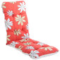 Pagalvė kėdei/gultui Patio Malaga Plus, raudona/spalvota цена и информация | Pagalvės, užvalkalai, apsaugos | pigu.lt