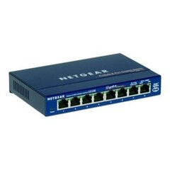 Switch de Sobremesa Netgear GS108GE 8P Gigabit цена и информация | Netgear Компьютерная техника | pigu.lt