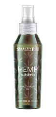 Serumas su kanapių sėklų aliejumi Selective Professional Hemp Sublime 100 ml kaina ir informacija | Priemonės plaukų stiprinimui | pigu.lt