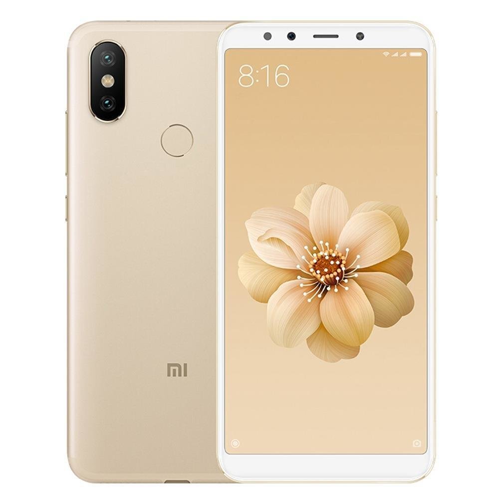 Xiaomi Mi A2, 64 GB Gold kaina ir informacija | Mobilieji telefonai | pigu.lt