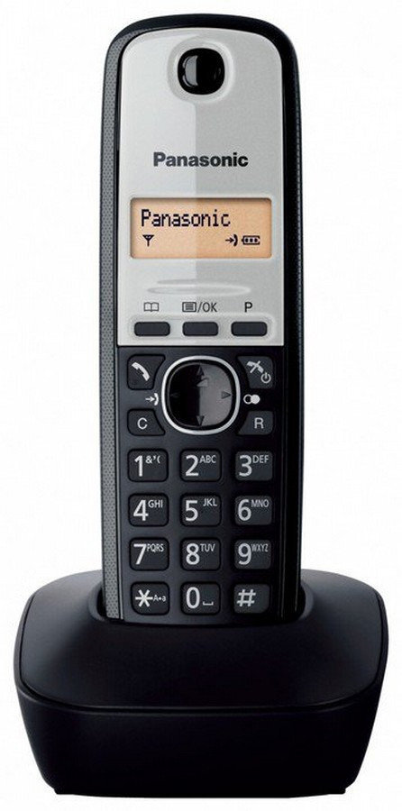 Panasonic KX-TG1911FXG, juodas цена и информация | Stacionarūs telefonai | pigu.lt