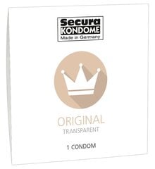 Prezervatyvas Secura Original, 1 vnt. kaina ir informacija | Prezervatyvai | pigu.lt