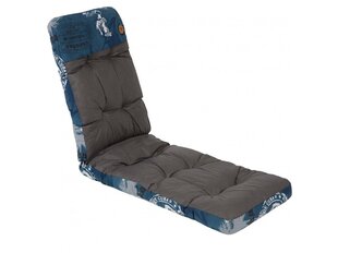 Подушка для лежака Patio Tulon, синяя/разноцветная цена и информация | Подушки, наволочки, чехлы | pigu.lt