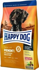Happy Dog Supreme Piemonte visų veislių šunims su antiena, kaštonais ir žuvimi, 4kg kaina ir informacija | Happy Dog Šunims | pigu.lt