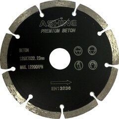 Диск алмазный отрезной Ashine Premium Beton, 230 мм цена и информация | Механические инструменты | pigu.lt