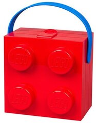 LEGO Блок для хранения 4, с ручкой, красный цвет цена и информация | Посуда для хранения еды | pigu.lt