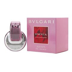 Женская парфюмерия Omnia Pink Sapphire Bvlgari EDT: Емкость - 40 мл цена и информация | Женские духи | pigu.lt