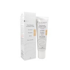 Maskuojantis makiažo pagrindas Avene Couvrance Fluid Foundation Corrector SPF20 30 ml 01 Porcelain цена и информация | Пудры, базы под макияж | pigu.lt