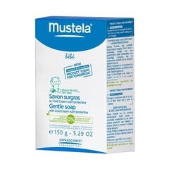 Švelnus vėsinantis muilas Mustela Gentle Soap kūdikiams 150 g kaina ir informacija | Kosmetika vaikams ir mamoms | pigu.lt