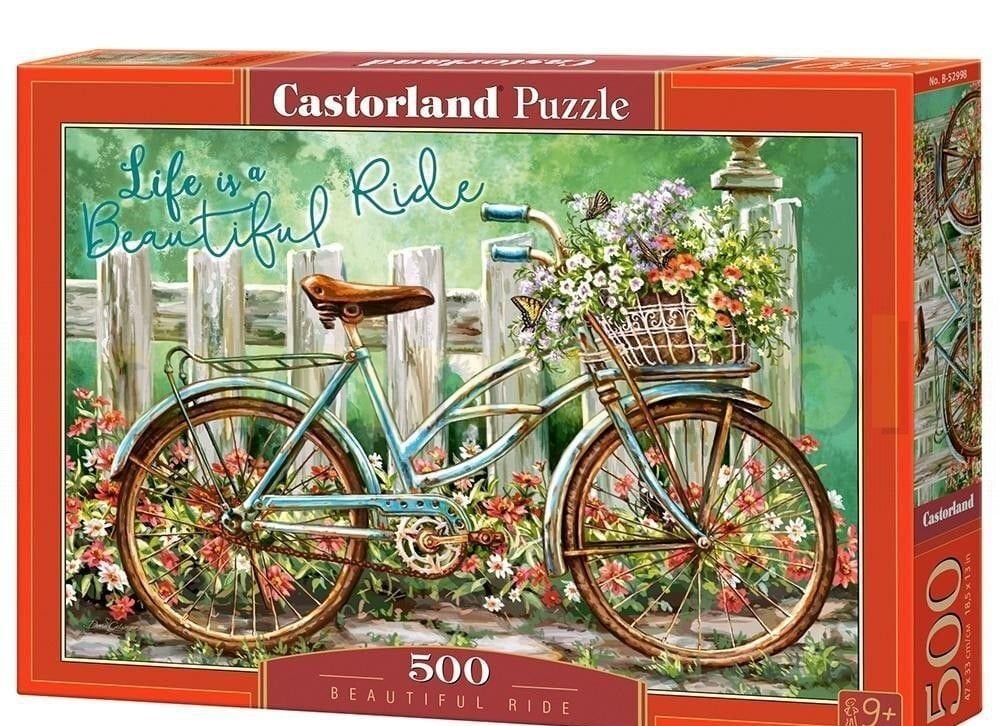 Dėlionė Castorland Beautiful Ride, 500 d. kaina ir informacija | Dėlionės (puzzle) | pigu.lt