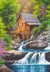 Dėlionė Castorland Puzzle "Spring Mill", 1000 d. kaina ir informacija | Dėlionės (puzzle) | pigu.lt