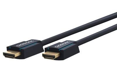 Clicktronic, HDMI, 15 cm kaina ir informacija | Kabeliai ir laidai | pigu.lt