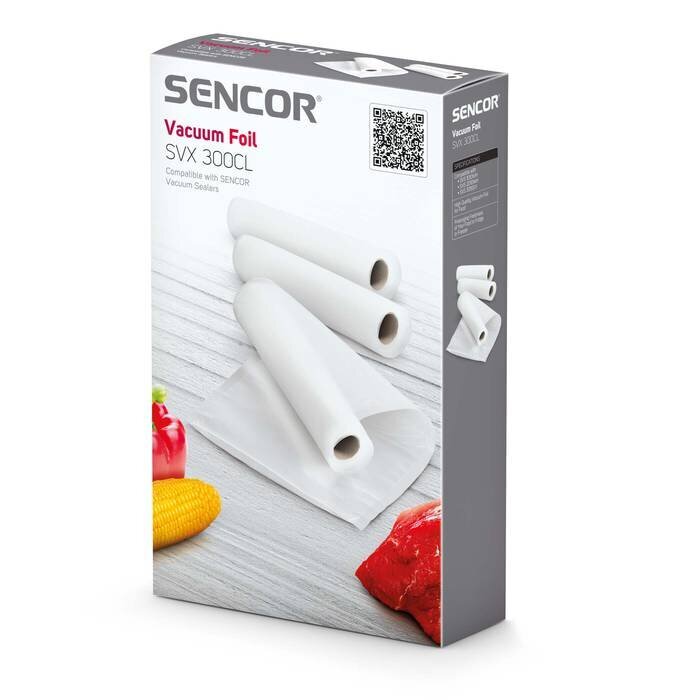 Maišeliai vakuumatoriams Sencor SVX 300CL kaina ir informacija | Virtuvės įrankiai | pigu.lt