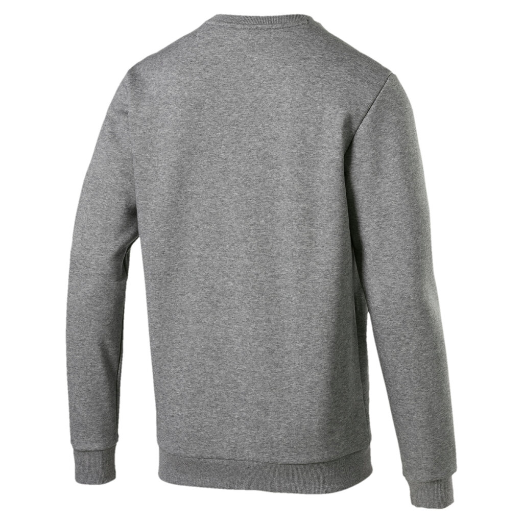 Vyriškas džemperis Puma ESS Logo Crew Pilka цена и информация | Džemperiai vyrams | pigu.lt