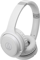 Audio Technica Headphones with Built-in Mic and Controls ATH-S200BTWH Headband цена и информация | Наушники | pigu.lt