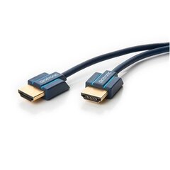 Clicktronic 70703, HDMI, 1.5 m kaina ir informacija | Kabeliai ir laidai | pigu.lt