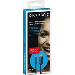 Clicktronic 70328 kaina ir informacija | Adapteriai, USB šakotuvai | pigu.lt