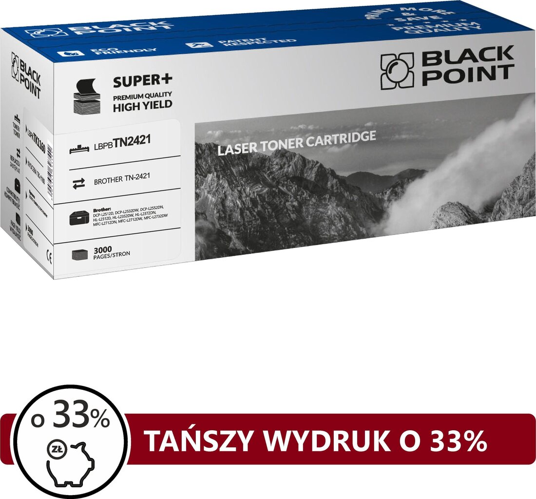 BLACKPOINT LBPBTN2421 kaina ir informacija | Kasetės rašaliniams spausdintuvams | pigu.lt
