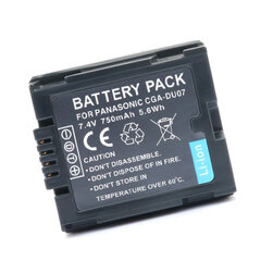 Panasonic VW-VBD070, CGA-DU07 battery цена и информация | Аккумуляторы для видеокамер | pigu.lt