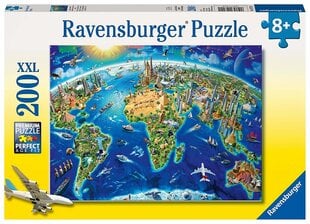 Пазл «Широкий мир» Ravensburger, 12722, 200 д. цена и информация | Пазлы | pigu.lt