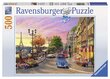 Dėlionė "Paryžiaus vakaras" Ravensburger, 14505, 500 d. цена и информация | Dėlionės (puzzle) | pigu.lt
