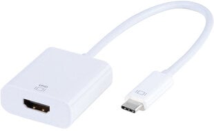 Адаптер VIVANCO USB C - HDMI, 0.15 м цена и информация | Адаптеры, USB-разветвители | pigu.lt