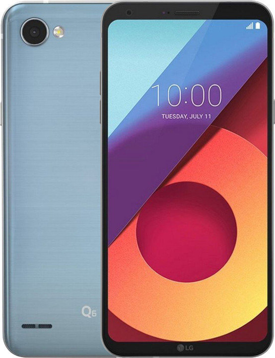 LG Q6 M700, 16GB, Single SIM, Pilka/Mėlyna цена и информация | Mobilieji telefonai | pigu.lt