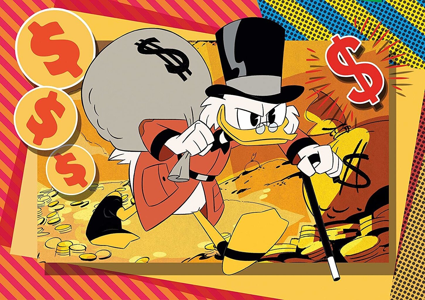 Dėlionių rinkinys Clementoni Ančiukų istorijos (Duck Tales) 3 x 48 d. kaina ir informacija | Dėlionės (puzzle) | pigu.lt