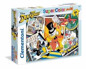 Набор головоломок Clementoni Maxi Утиные истории (Duck Tales) 60 ч. цена и информация | Пазлы | pigu.lt