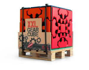 Galvosūkis "Gear Cube XXL" Recent Toys kaina ir informacija | Stalo žaidimai, galvosūkiai | pigu.lt