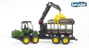 Traktorius su priedais Bruder John Deere 1210E, 3 m.+ kaina ir informacija | Žaislai berniukams | pigu.lt
