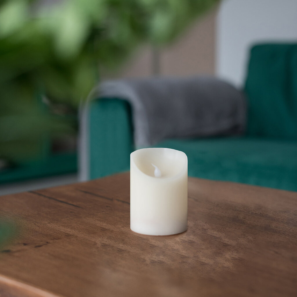 Dekoratyvinė LED žvakė Candle, 10 cm цена и информация | Žvakės, Žvakidės | pigu.lt