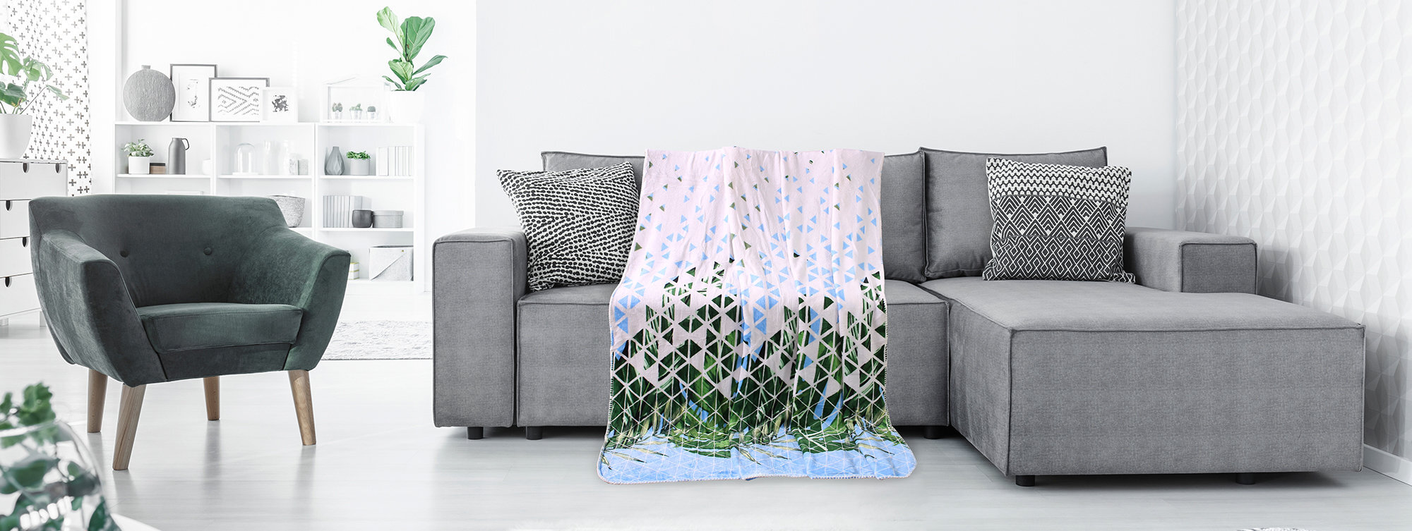 AmeliaHome pledas Cuddle Explosion, 170x210 cm kaina ir informacija | Lovatiesės ir pledai | pigu.lt