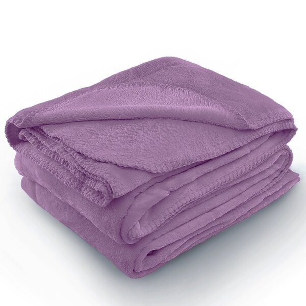 AmeliaHome mikrofibros pledas Tylet Lilac, 70x150 cm kaina | pigu.lt