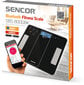 Sencor SBS 8000BK Bluetooth kaina ir informacija | Svarstyklės (buitinės) | pigu.lt
