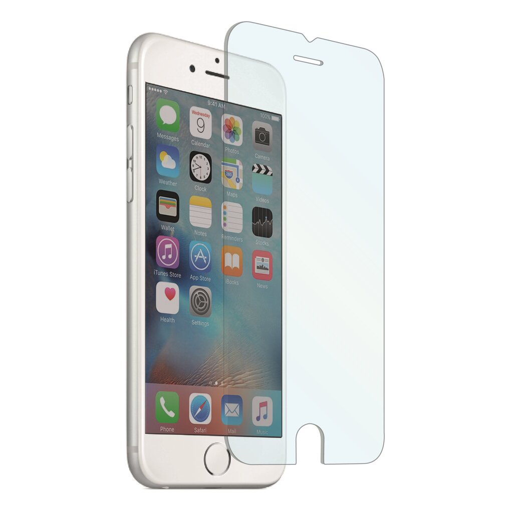 Apple iPhone 7Plus screen Glass By Muvit tr. kaina ir informacija | Apsauginės plėvelės telefonams | pigu.lt