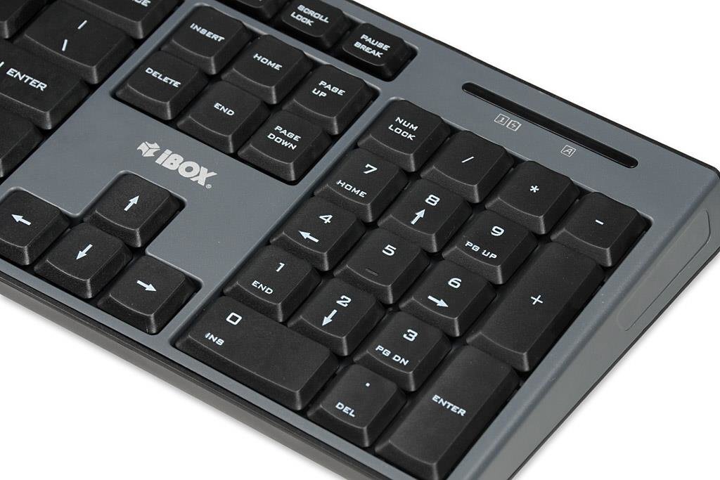 IBox IKMS606W kaina ir informacija | Klaviatūros | pigu.lt