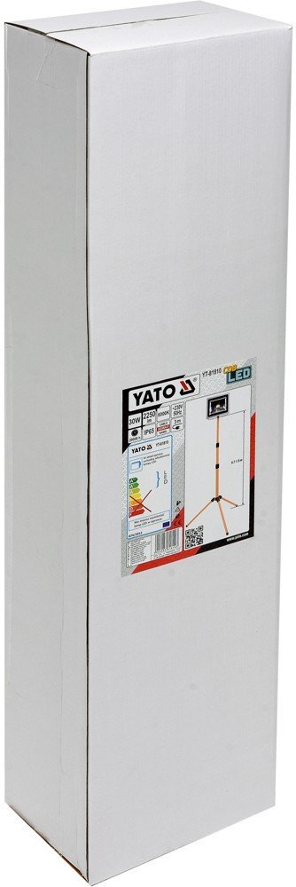 Prožektorius LED 30W + stovas teleskopinis Yato YT-81810 kaina ir informacija | Lauko šviestuvai | pigu.lt