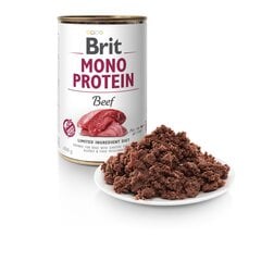 BRIT CARE konservai Mono protein su jautiena, 400g kaina ir informacija | Brit Care Šunims | pigu.lt