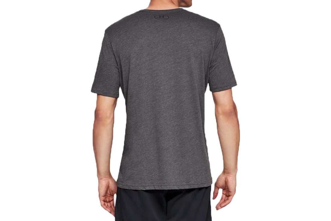 Sportiniai marškinėliai vyrams Under Armour sportstyle left chest tee, pilki kaina ir informacija | Sportinė apranga vyrams | pigu.lt